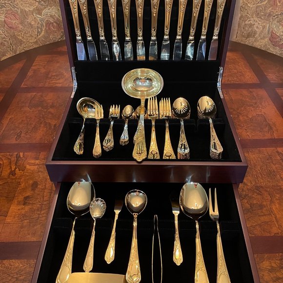 SOLINGEN SBS Bestecke 60 PIECE Service for 12 FLATWARE - Picture 1 of 7